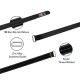 RJXHOBBY 2pcs Kevlar Battery Strap Kevlar Stitching Rubber Grip and Metal Buckle(Width: 16mm Length:150-400mm)