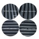 RJXHOBBY 3K Carbon Fiber Round Tube 1000mm (OD:31-40mm)
