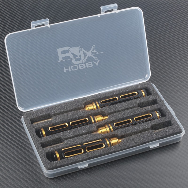 RJXHOBBY Hex /Nut/ Phillips/ Flat Screwdriver 16 pcs kits