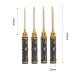 RJXHOBBY Hex /Nut/ Phillips/ Flat Screwdriver 16 pcs kits