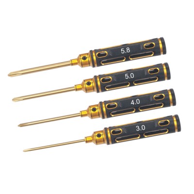 RJXHOBBY Hex /Nut/ Phillips/ Flat Screwdriver 16 pcs kits