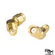 RJXHOBBY 2pcs SMA Female to RP SMA Male 45 Degree Antenna Adpater Connector for FPV Race RX5808 Fatshark Goggles Antenna 