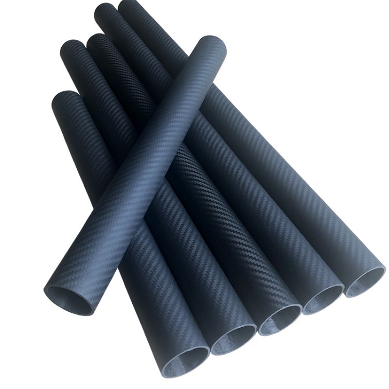 RJXHOBBY 3K Carbon Fiber Round Tube 1000mm (OD:31-40mm)