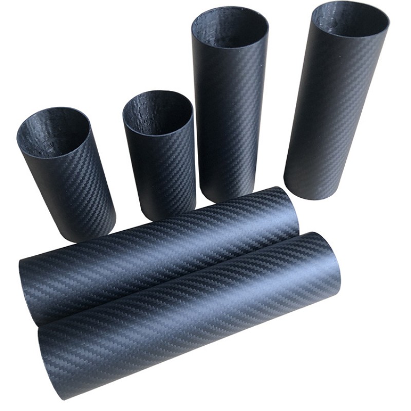 RJXHOBBY 3K Carbon Fiber Round Tube 1000mm (OD:31-40mm)