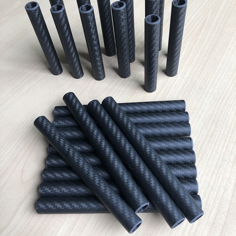 RJXHOBBY 3K Carbon Fiber Round Tube 1000mm (OD:21-30mm)