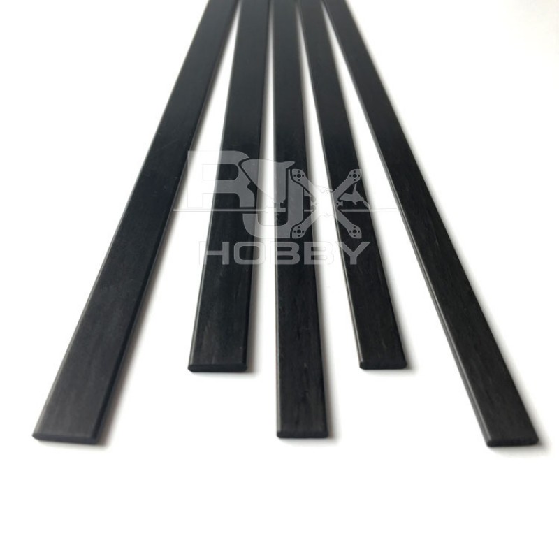 RJX 1pcs Carbon Fiber Strip Length 1000mm