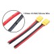 RJXHOBBY 2pcs XT90 Plug Male Female Connector with 150mm 10AWG Silicon Wire for RC Lipo Battery FPV Drone