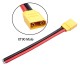 RJXHOBBY 2pcs XT90 Plug Male Female Connector with 150mm 10AWG Silicon Wire for RC Lipo Battery FPV Drone