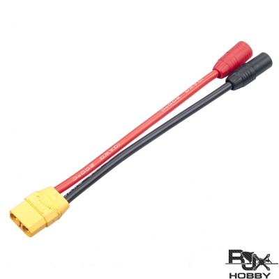 RJXHOBBY AS150 Male Female to XT90 Female 150mm 10AWG wire