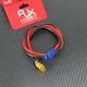 RJXHOBBY EC5 Male To XT60 Female Conversion Adapter 10AWG  for Lipo Battery