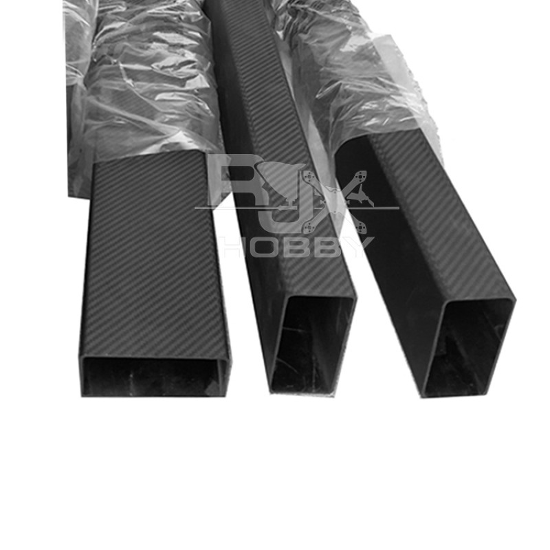 RJX Rectangular carbon fiber pipe customized internal diameter