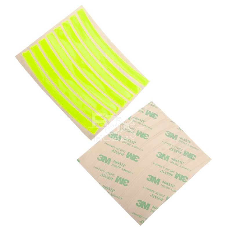 RJXHOBBY 8 pcs Reflective Stickers 3M Scotchlite Helmets Bike frames Wheels Seats Shoes FPV drone 