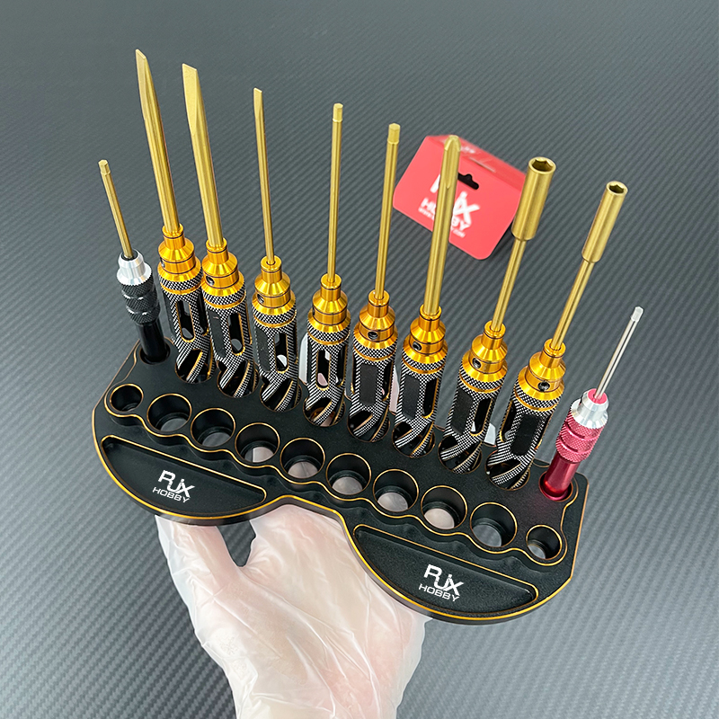 RJXHOBBY  Aluminium alloy Tools Rack Screwdriver Stand Holder for RC Model FPV 