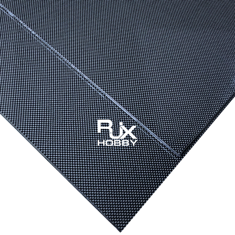 RJXHOBBY 3K 100% Full Carbon Fiber Sheet 500x400x0.5-10mm (Plain glossy )