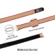RJX Kevlar Battery Strap w/Metal Buckle– 2Pack(Width: 20mm Length: 150 /180 /200 /210 /220 /225 /230 /250/300/350/400mm ）