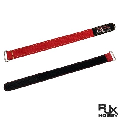RJXHOBBY 2pcs Kevlar Battery Strap w/Metal Buckle(Width: 20mm Length: 150-1000mm ）