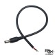 RJXHOBBY DC 5.5 *2.5mm Male Power Cable to Bare Wires 18AWG 