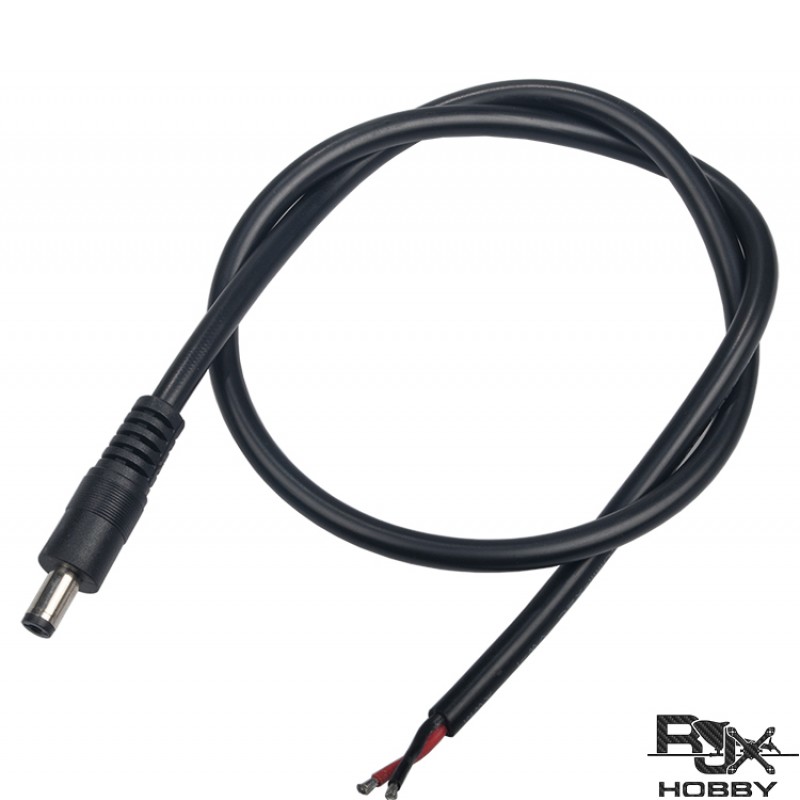 RJXHOBBY 60cm DC 5.5 *2.1mm Male Power Cable