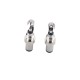 RJXHOBBY 2pcs DC 5.5 x 2.5mm Power Solder Plug End Connection