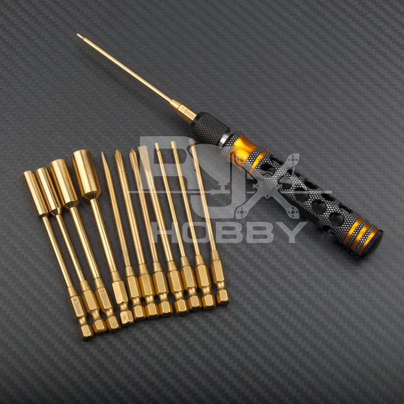 RJX 6.35mm Hex Nut Phillips Flat Screwdriver  bits