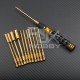 RJX 6.35mm Hex Nut Phillips Flat Screwdriver  bits