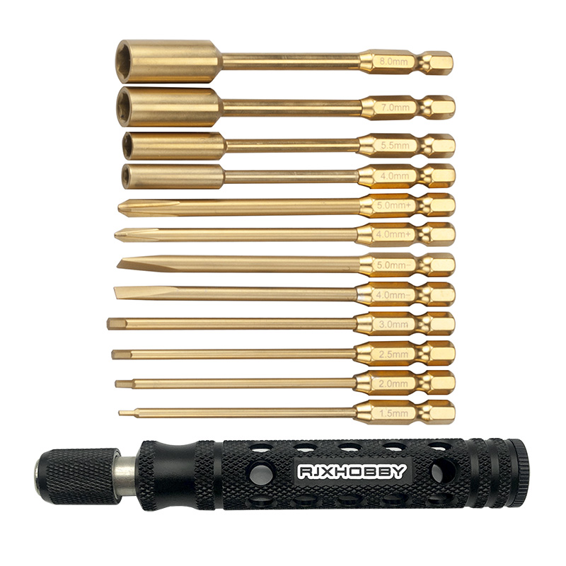 RJX 13in1 Hex Nut Phillips Flat Screwdriverfor RC Car helicopter FPV