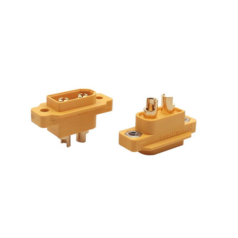RJX 4pcs XT60E-M Connectors XT60 Male Plug RC Battery FPV Racing Drone