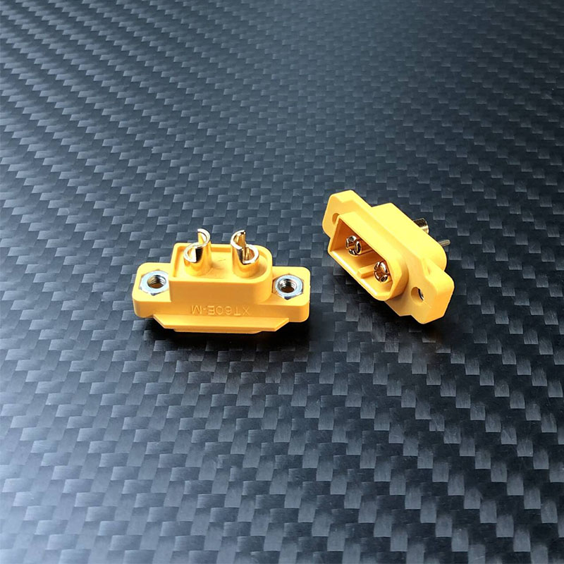 RJX 4pcs XT60E-M Connectors XT60 Male Plug RC Battery FPV Racing Drone