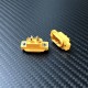 RJX 4pcs XT60E-M Connectors XT60 Male Plug RC Battery FPV Racing Drone