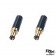 RJXHOBBY 2pcs DC 5.5 x 2.5mm Power Solder Plug End Connection