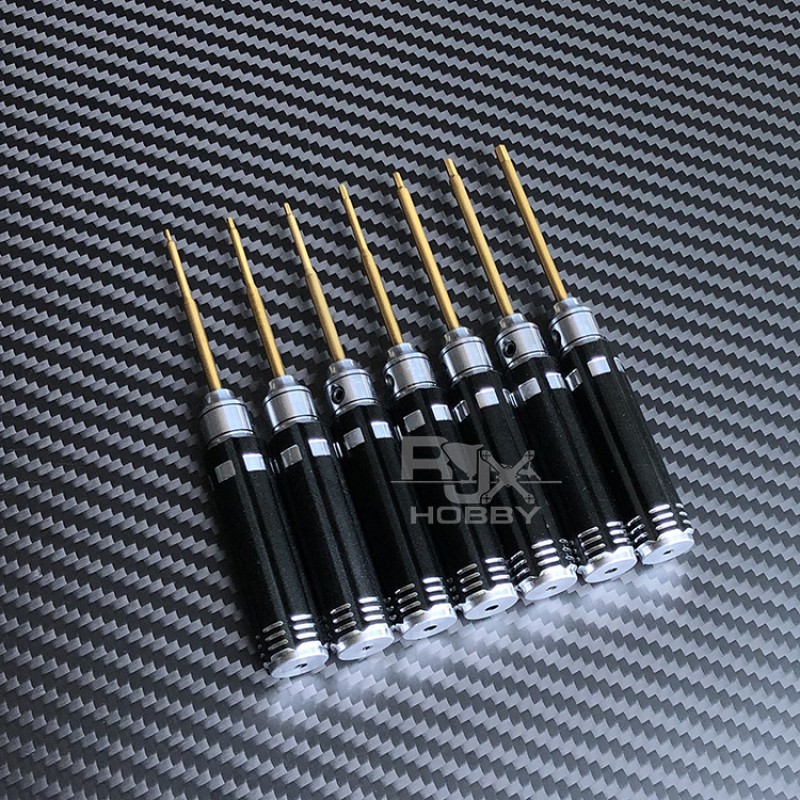 RJX 0.9-3.0mm Mini Titanium Alloy Hex Screwdriver for RC FPV