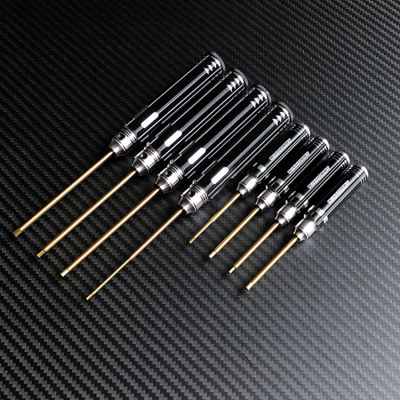 RJX 0.9-3.0mm Mini Titanium Alloy Hex Screwdriver for RC FPV