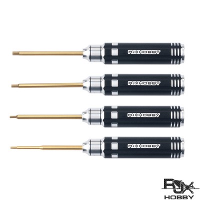 RJX 1.5 2.0 2.5 3.0mm Mini Titanium Alloy Hex Screwdriver for RC FPV