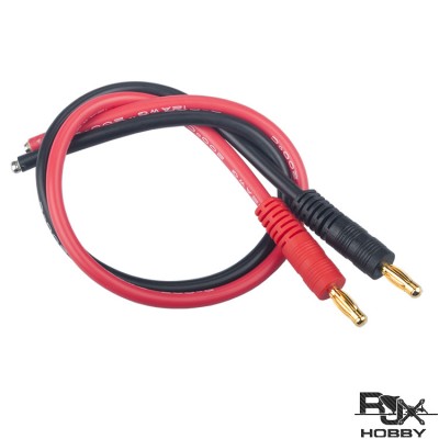 RJX 300mm  12 AWG 4.0 banana head charging wire self welding adapter