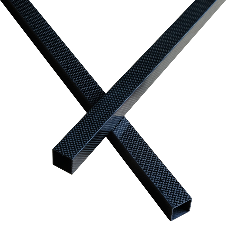 RJX 1pcs 15x12x1000mm Square carbon fiber tube