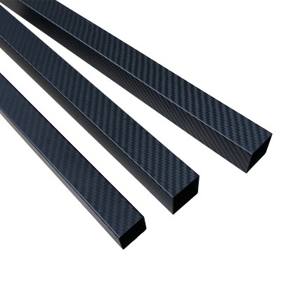 RJX 1pcs 18x20x1000mm Square carbon fiber tube