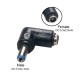 RJXHOBBY 90 degree DC power switch head Female DC5.5X2.5mm to Male DC5.5X2.1mm