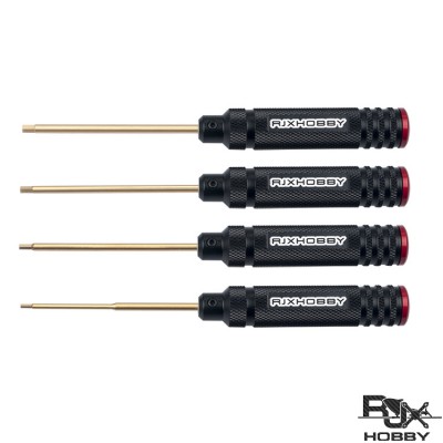 RJX Hex Screw driver Tools Kit 1.5mm / 2.0mm / 2.5mm / 3.0mm for RC Models Car Boat Airplane