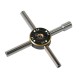 RJXHOBBY 4.0/5.0/5.5/6.0mm Hex Socket Wrench Spanner Nut Key Stainless Steel