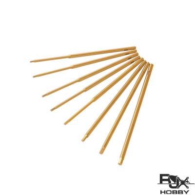 RJX Titanium mini 0.9 / 1.27 / 1.3 / 1.5 / 2.0 / 2.5 / 3.0mm Hex Screwdriver Bit Repairing Tool For RC models