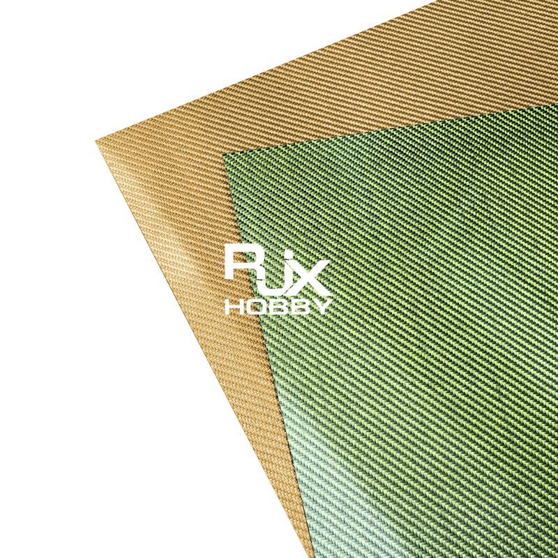 RJXHOBBY 1pcs 3K 100% Full Carbon Fiber Sheet 500x400x1.0-5.0mm(Twill glossy )