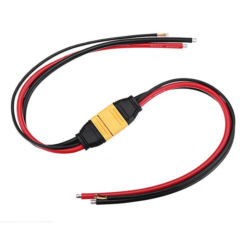RJXHOBBY Amass AS150U Connector Anti Spark with Signal Pin with Short Silicone Wire Protective Cover (Female)