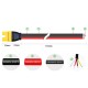RJXHOBBY Amass AS150U Connector Anti Spark with Signal Pin with Short Silicone Wire Protective Cover (Female)