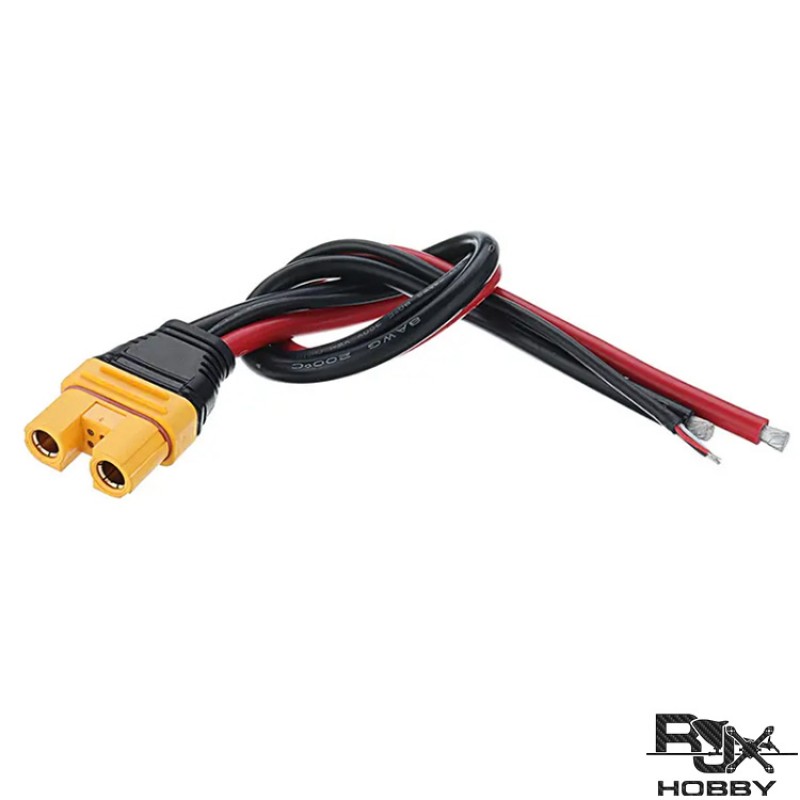 RJXHOBBY Amass AS150U Connector Anti Spark with Signal Pin with Short Silicone Wire Protective Cover (Female)