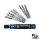 RJXHOBBY TP8/TP10/TP15/TP20/TP25/TP27/TP30/TP40 1/4 Inch 6.35mm L75mm Torx Head Bits with handle for Electric Screwdriver