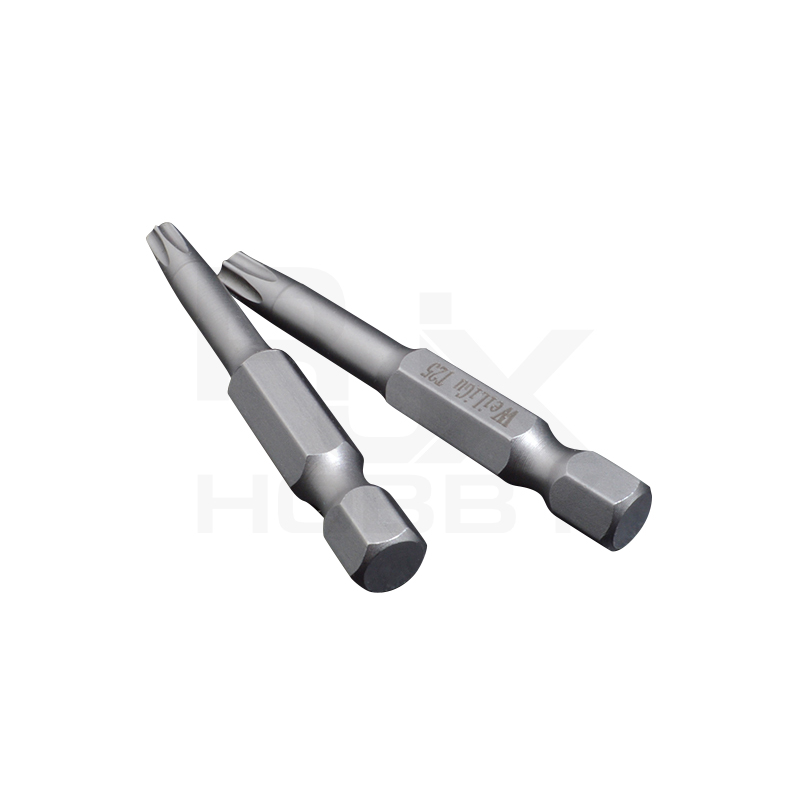 RJX 11pcs 1/4 Inch 6.35mm Length 75mm Torx Head Electric Screwdriver Bits Tip T6 ,T7,T8, T9,T10, T15, T20, T25, T27, T30, T40