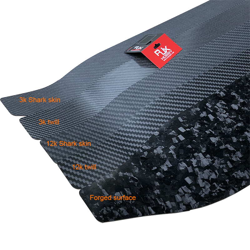 RJXHOBBY T700 Carbon Fiber Spearfishing Diving Blades