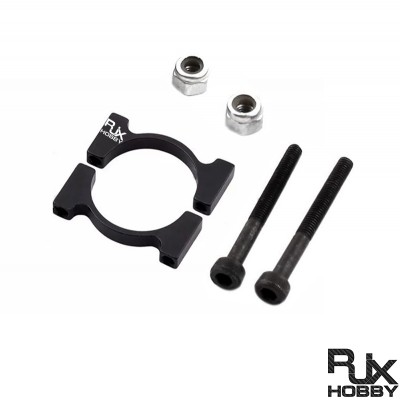 RJX 12/16/20/25mm Pipe clamps for carbon fiber tube/Aluminum tube clips carbon tube clip pipe clamp
