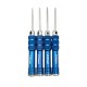 RJXHOBBY 1.5 /2.0 / 2.5 /3.0mm mini Hex Ball tip Screw driver Tools Blue