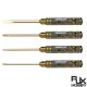 RJX 4pcs Flat Head Screw driver Tools Kit Set 3.0mm / 4.0mm / 5.0mm / 5.8mm for RC Models Car Boat Airplane